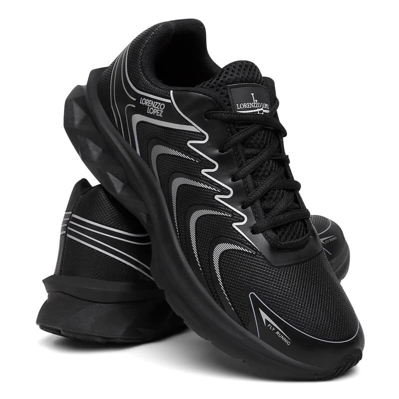 Tenis Masculino Sport Academia e Corrida Ultra Leve e Confortável