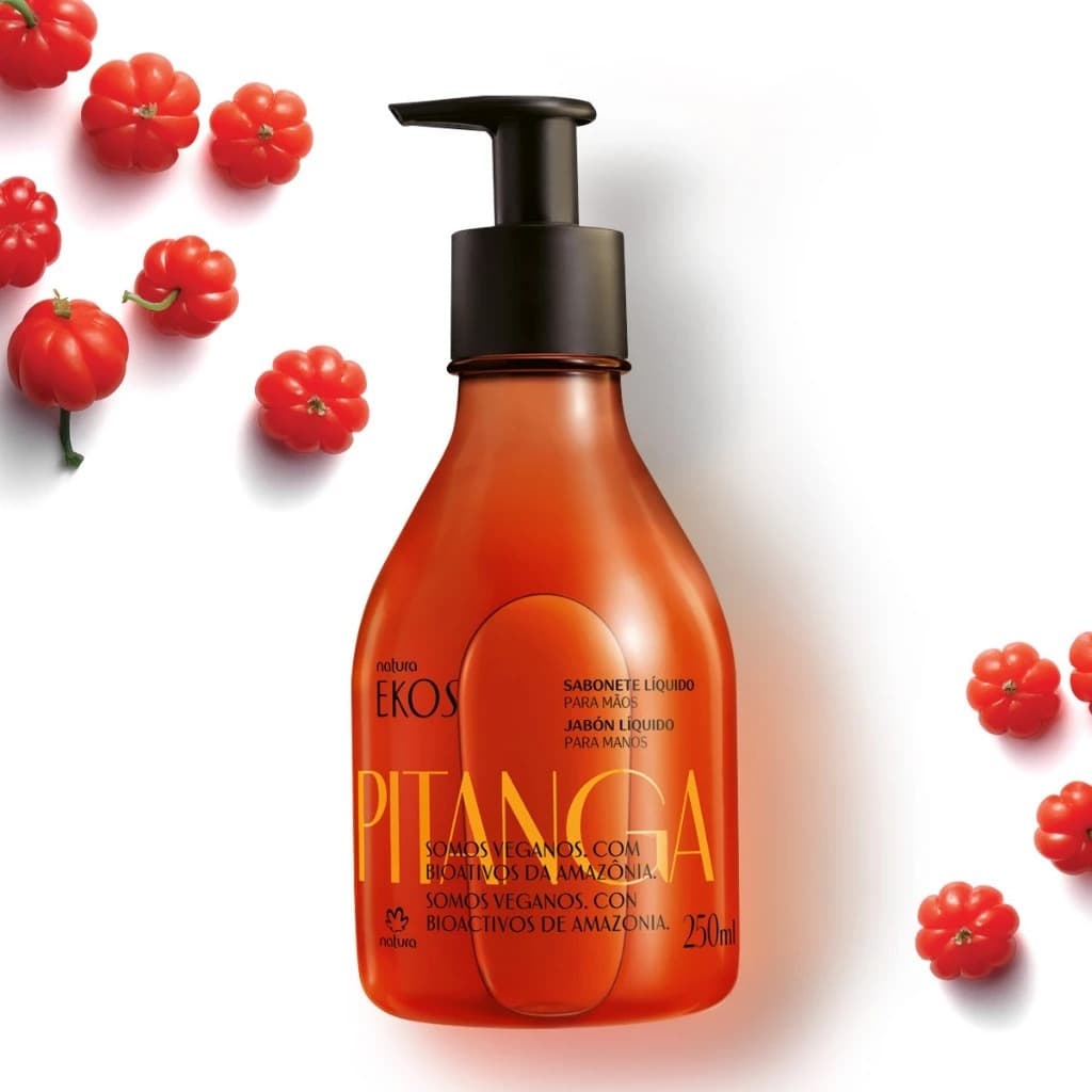 Sabonete Líquido Para as Mãos Pitanga Natura EKOS 250ml