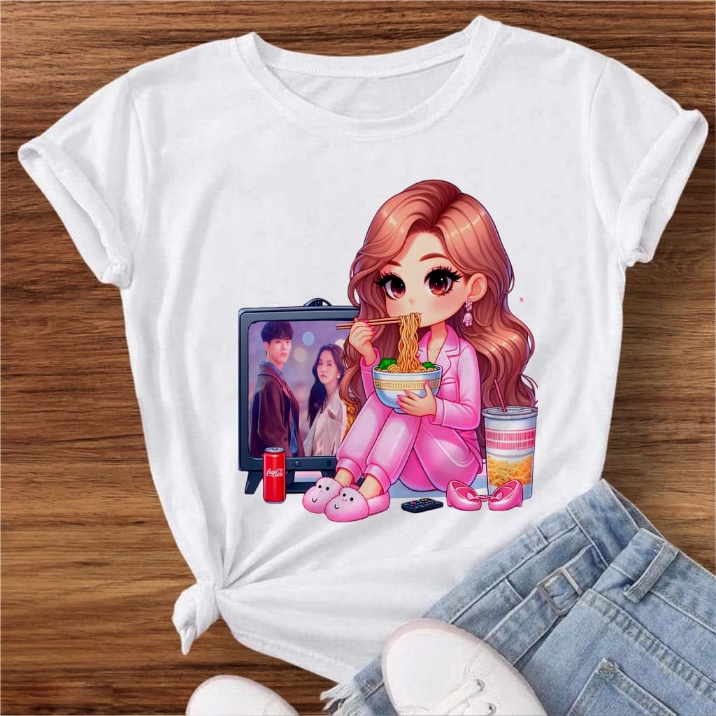 Camiseta Feminina Blusa Dorama