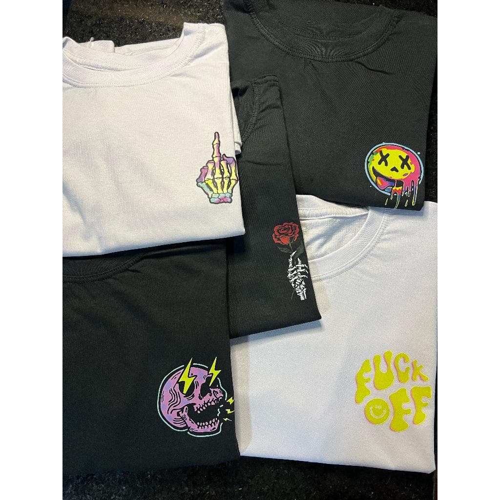KIT 3 Camisetas Estampadas - Várias Estampas - Escolha a sua pela variação - 100% Algodão Premium