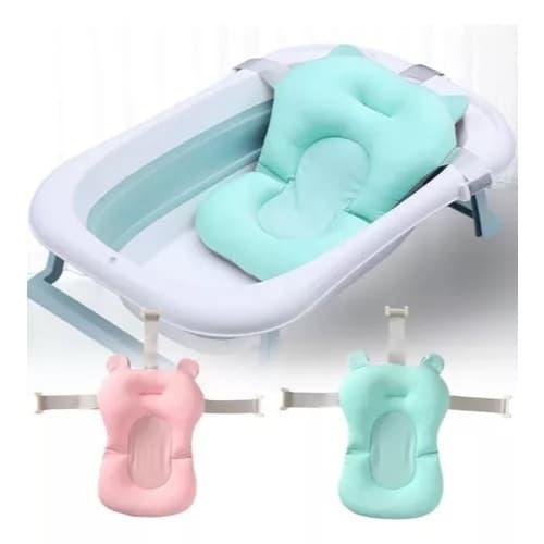 Almofada De Banho Para Bebê Com Cinto Banheira Infantil drikakids