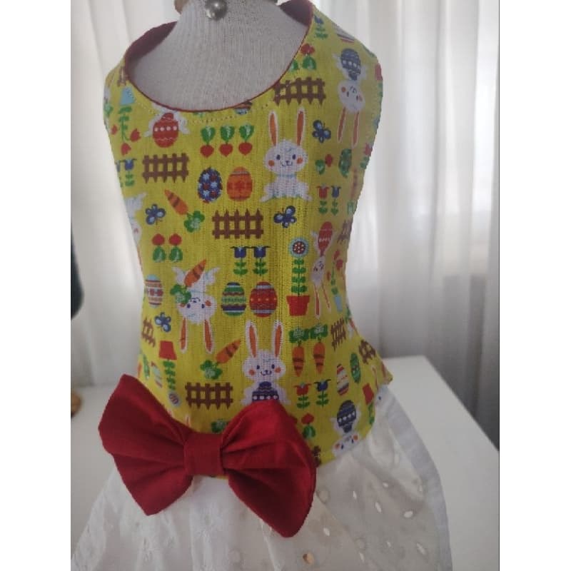 Vestido Pet Coelhinho