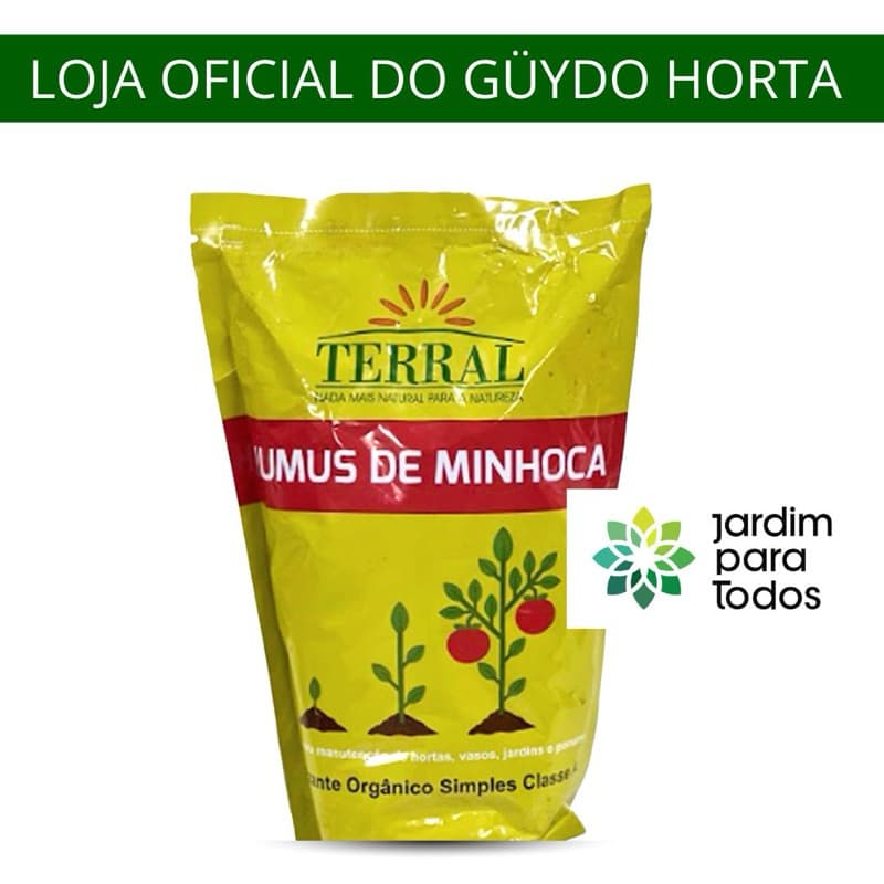 Humus de Minhoca 1,5l / 1,5kg