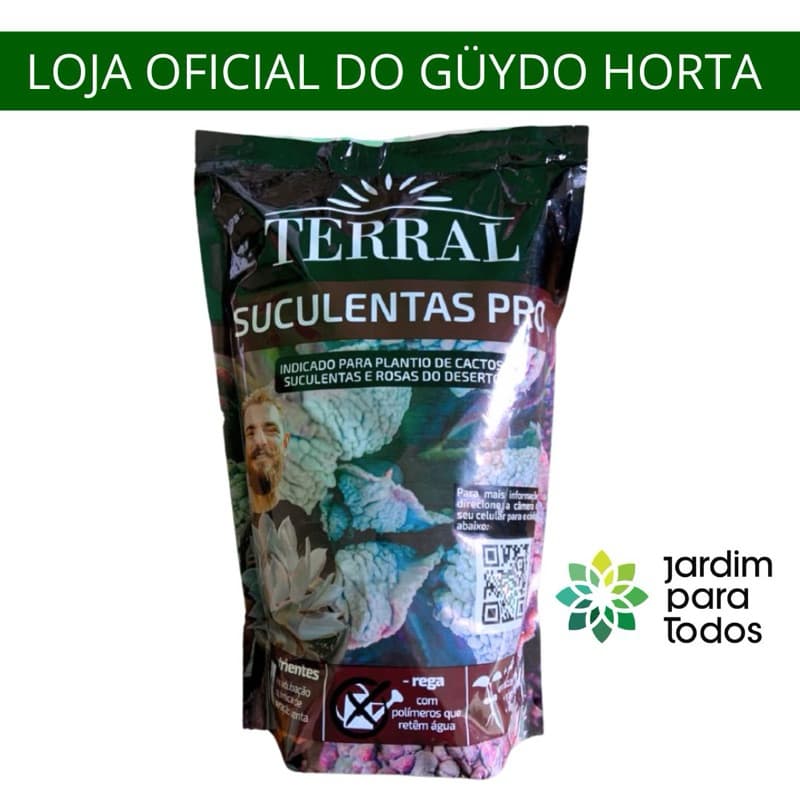 Terral Cactos e Suculentas PRO 3 litros