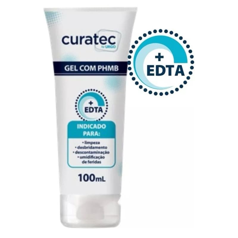 Curatec Gel De Limpeza Feridas Com Phmb 100ml