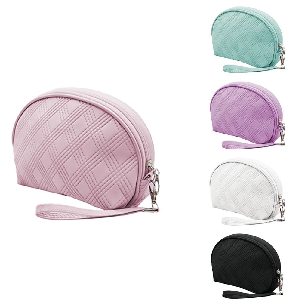 KIT 60 Bolsa de armazenamento de cosméticos bolsa de cosméticos formato meia lua