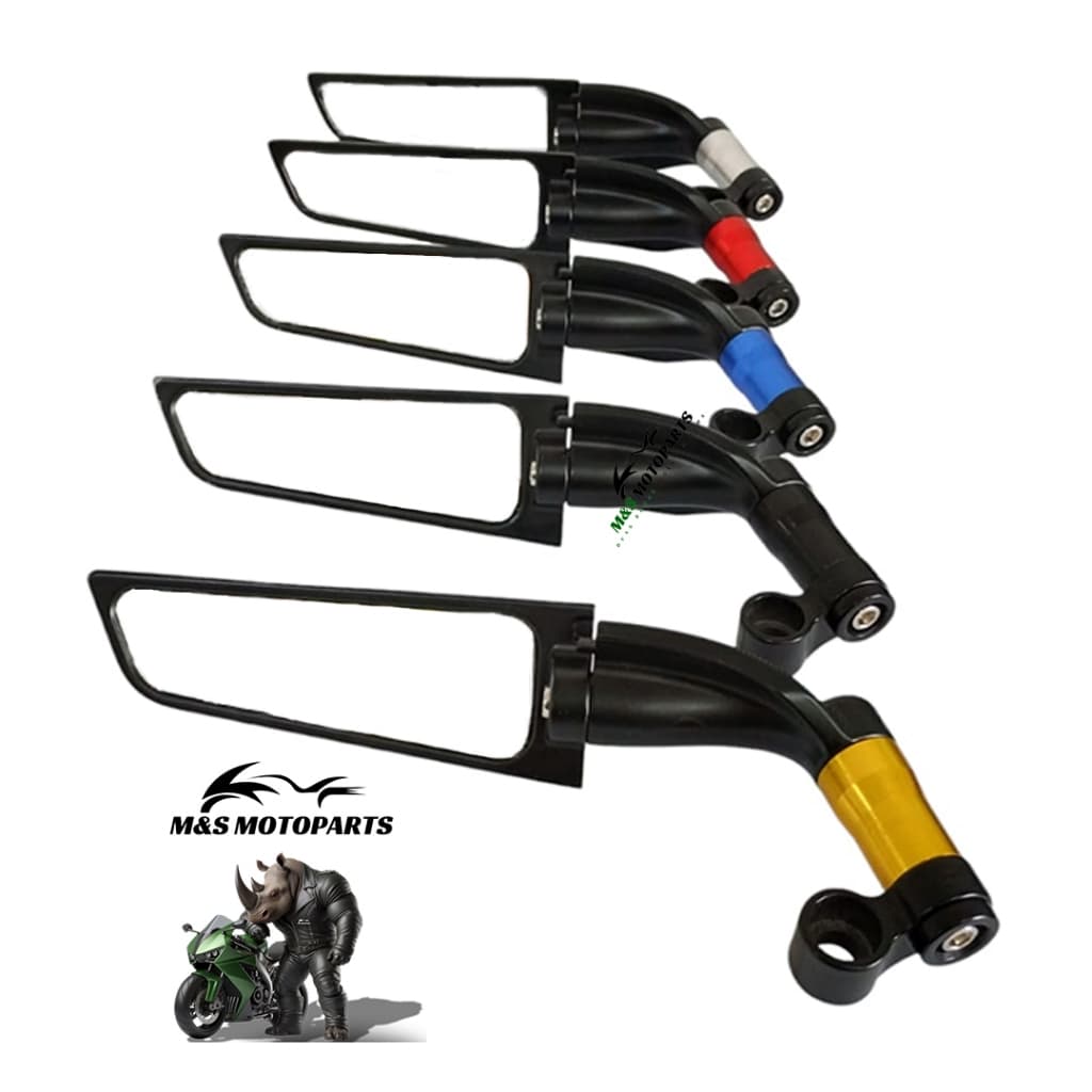 Retrovisor Asa De Vento AIRFOIL Para Motos Par de Espelhos Retrovisores