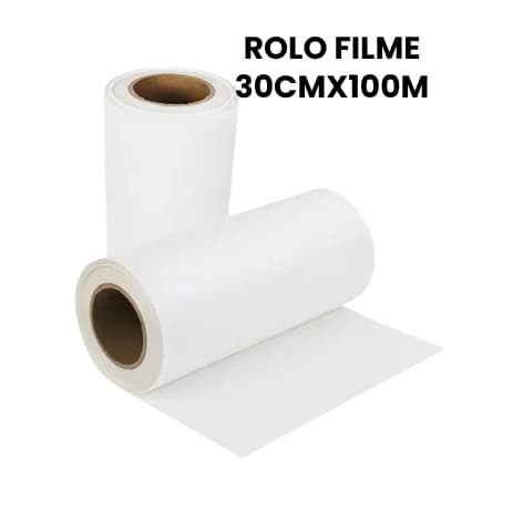 Filme DTF Rolo 30cm x 100m Transfer para Impressão Direta | Alta Definição e Aderência