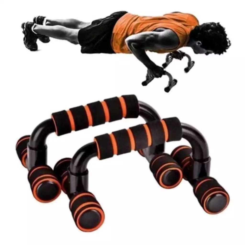 Par De Barra Paralelas Suporte Para Flexão De Chão Treino Funcional - Envio Rápido!