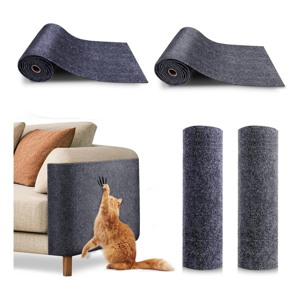 Tapete Arranhador Para Gatos Com Adesivo Para Móveis Parede 30x200cm