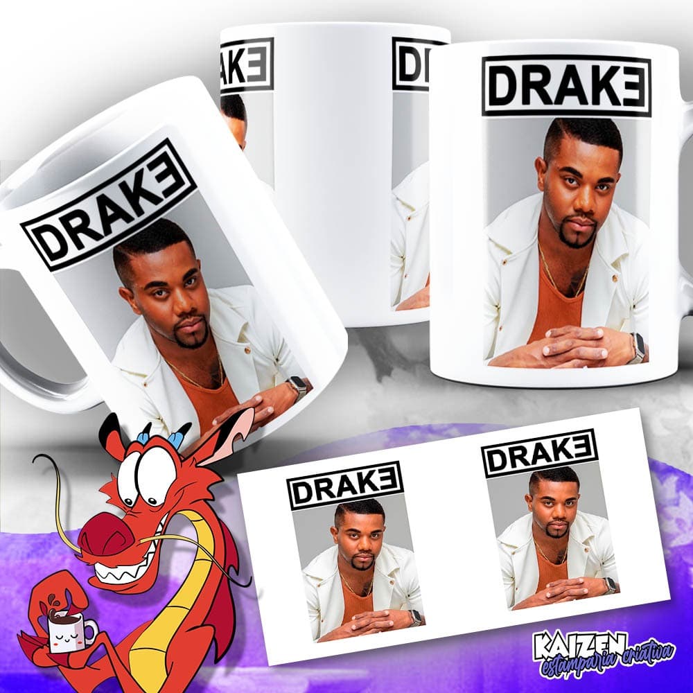 Caneca Meme - Calma Calabreso - Davi Drake - Cerâmica