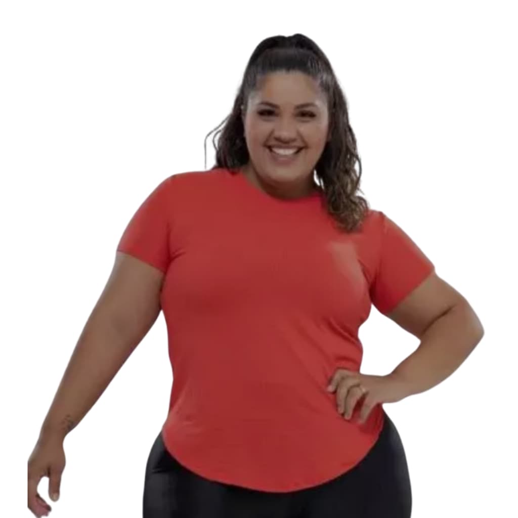 Blusa Academia Feminina Poliamida Dry UV Plus