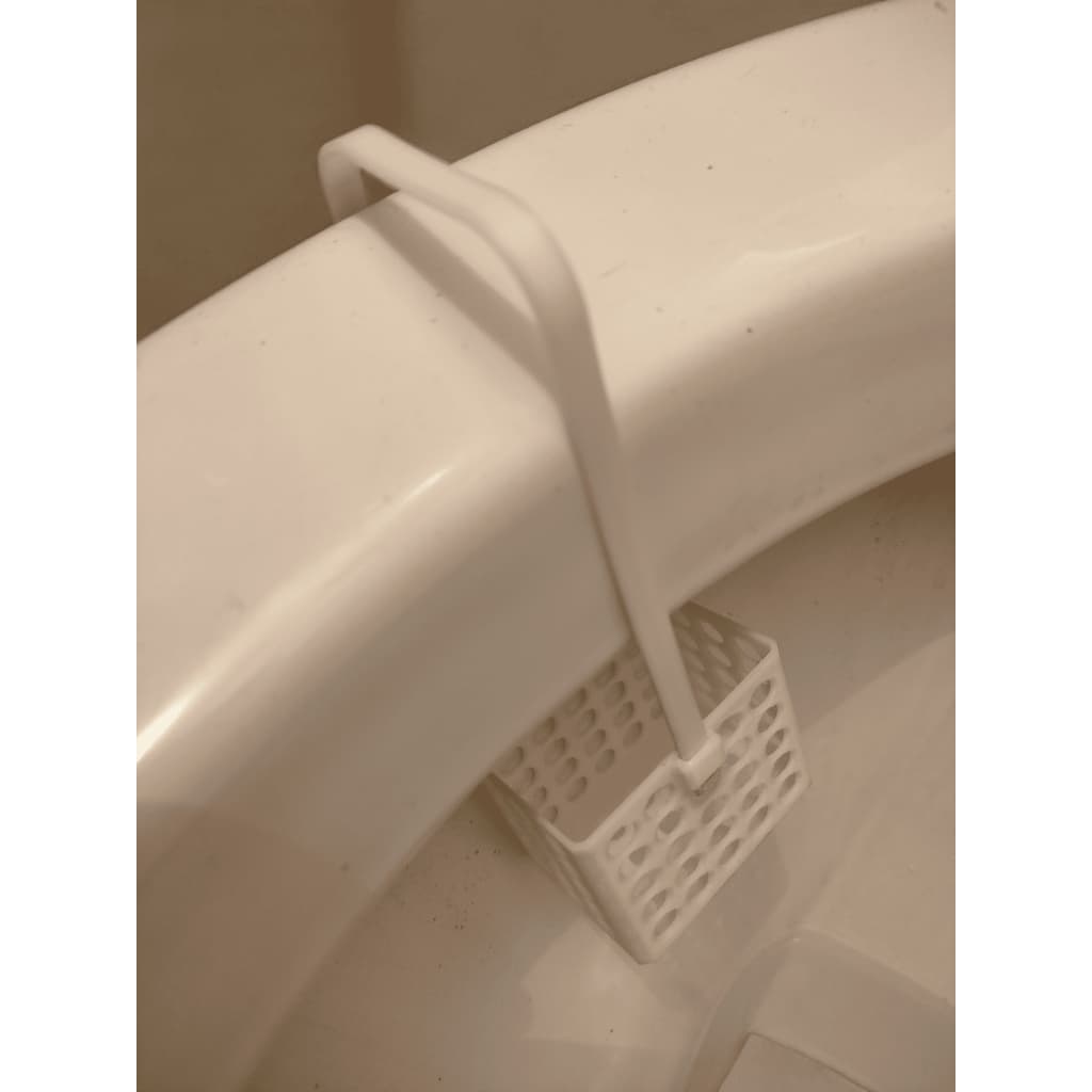 Cesto para Vaso Sanitário Universal Bloco higiênico Pedra Sanitária Gel Sanitário