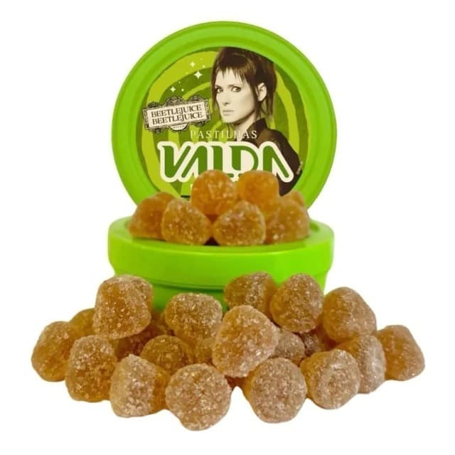 Display Pastilha de Maçã Verde Lata 10un x 50g Beetlejuice- Valda (93027)
