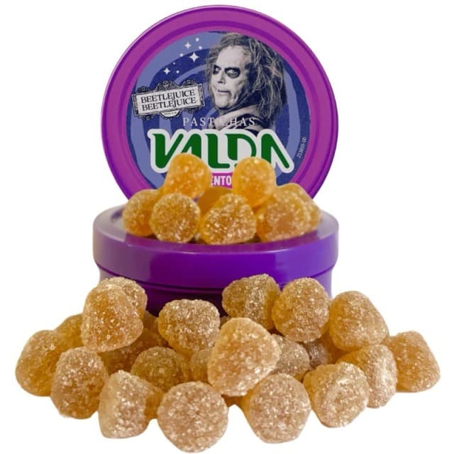 Display Pastilha de Uva Lata 10un x 50g Beetlejuice- Valda (93026)
