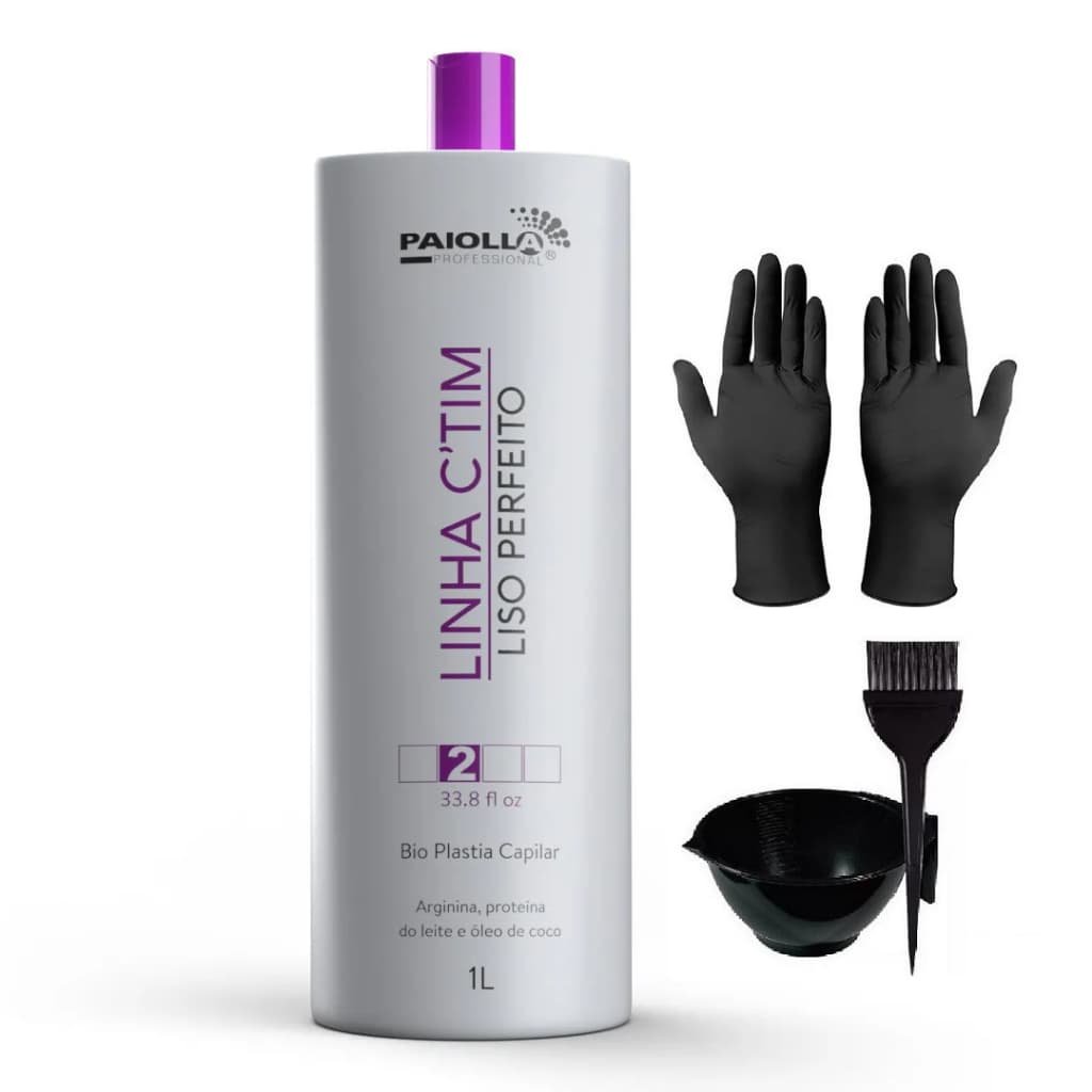 Paiolla Escova Progressiva Ctim Liso Perfeito 1 Lt.NF