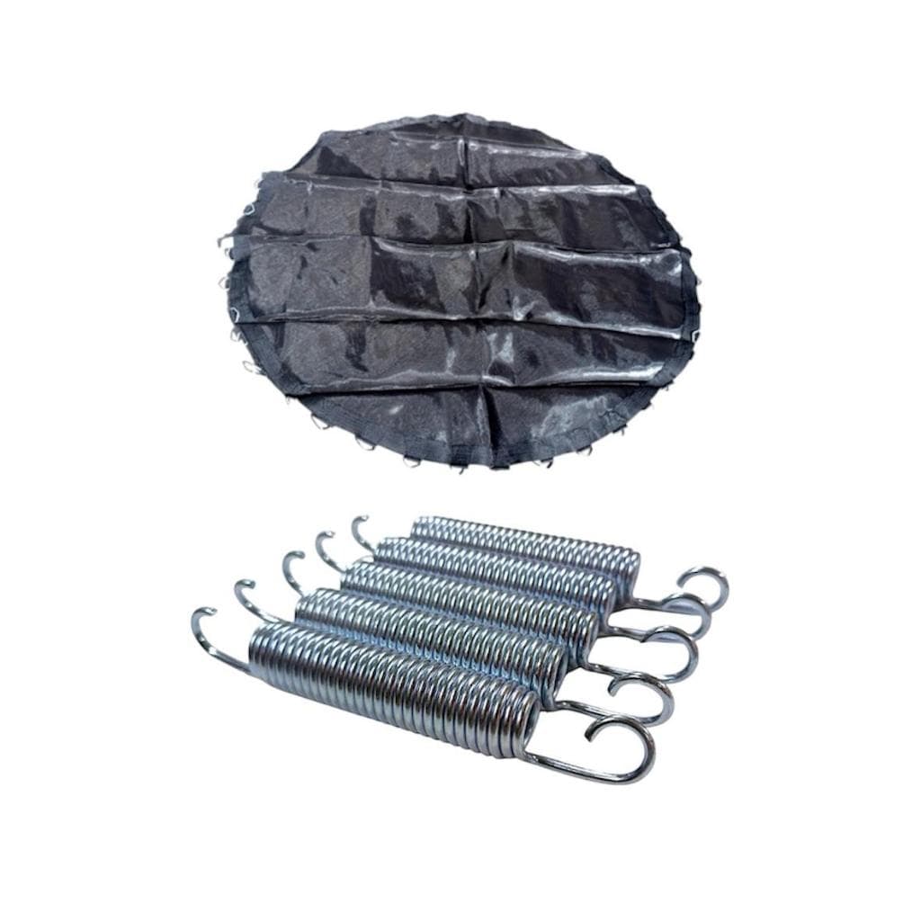 Kit Com Lona De Salto 2,44m + 48 Molas de 14cm Para a Cama Elástica - Compatível com a cama 2,44
