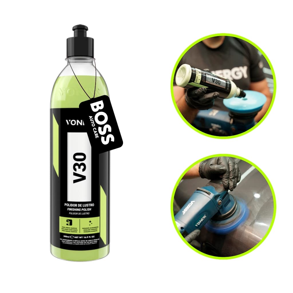 Liquido Polidor Verniz Asiático Extra Macio V30 Vonixx 500ml