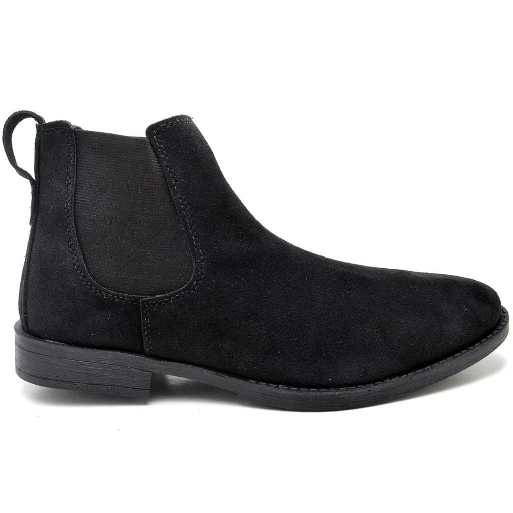 Bota Botina Masculina Chelsea Camurça Ecológica Palmilha De Gel Sola de Borracha Blaqueada Para Passeio Envio imediato