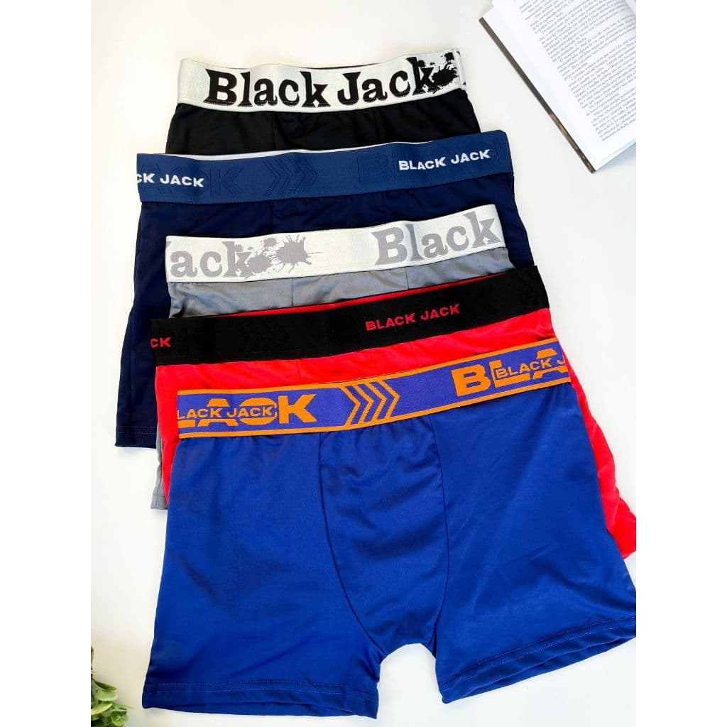 Kit 5 Cueca Box Boxer Adulto Lisa Microfibra Poliester Moda Intima Premium Masculina Confortável