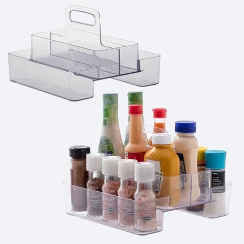 Organizador Acrílico Multiuso Armário Cozinha Quarto Closed