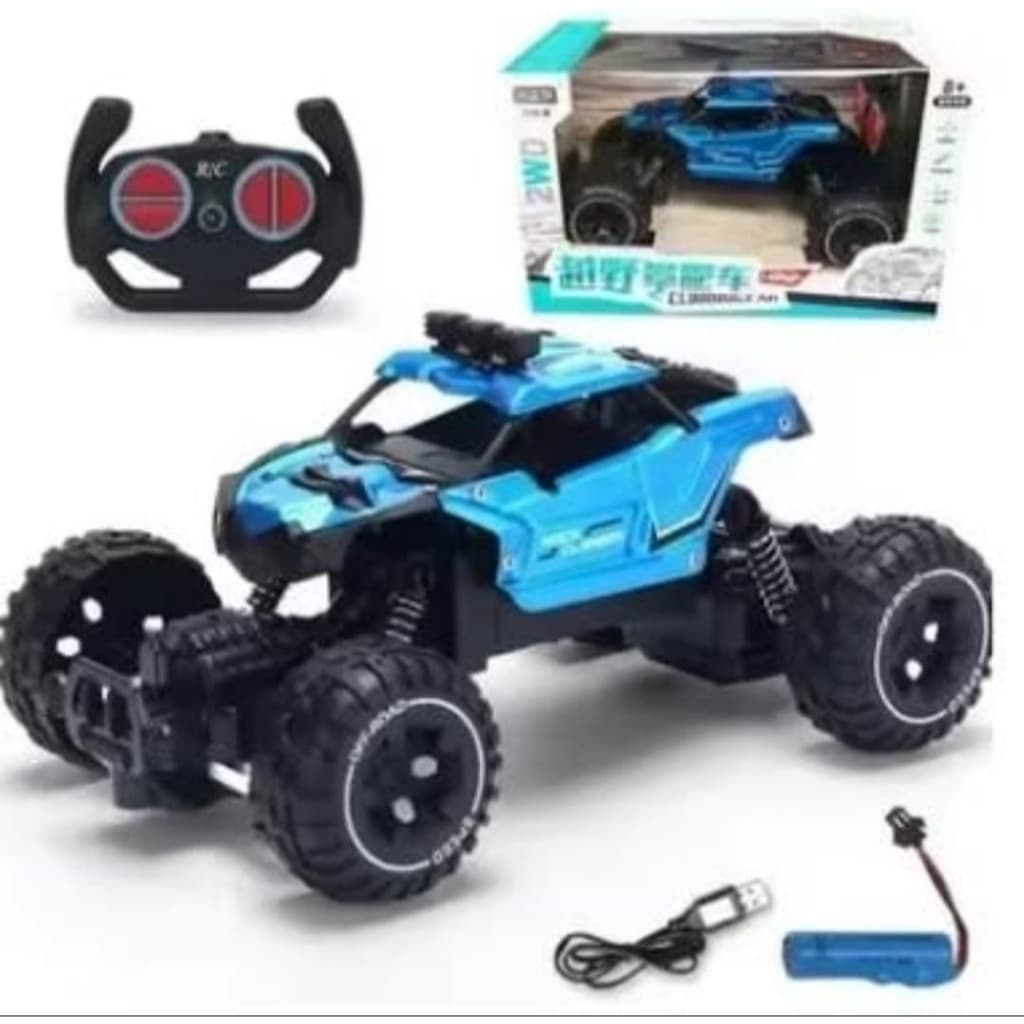 Carro de controle remoto bateria Recarregável 2.4ghz metal luzes super diversão