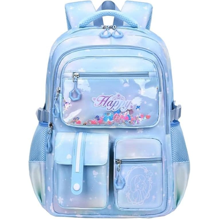 Mochila para meninas adolescentes, Kawaii, lindas mochilas escolares para estudantes do ensino fundamental