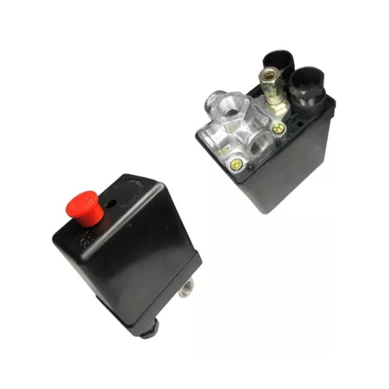 Pressostato Compressor Automatico Botão 100/140 4 Vias