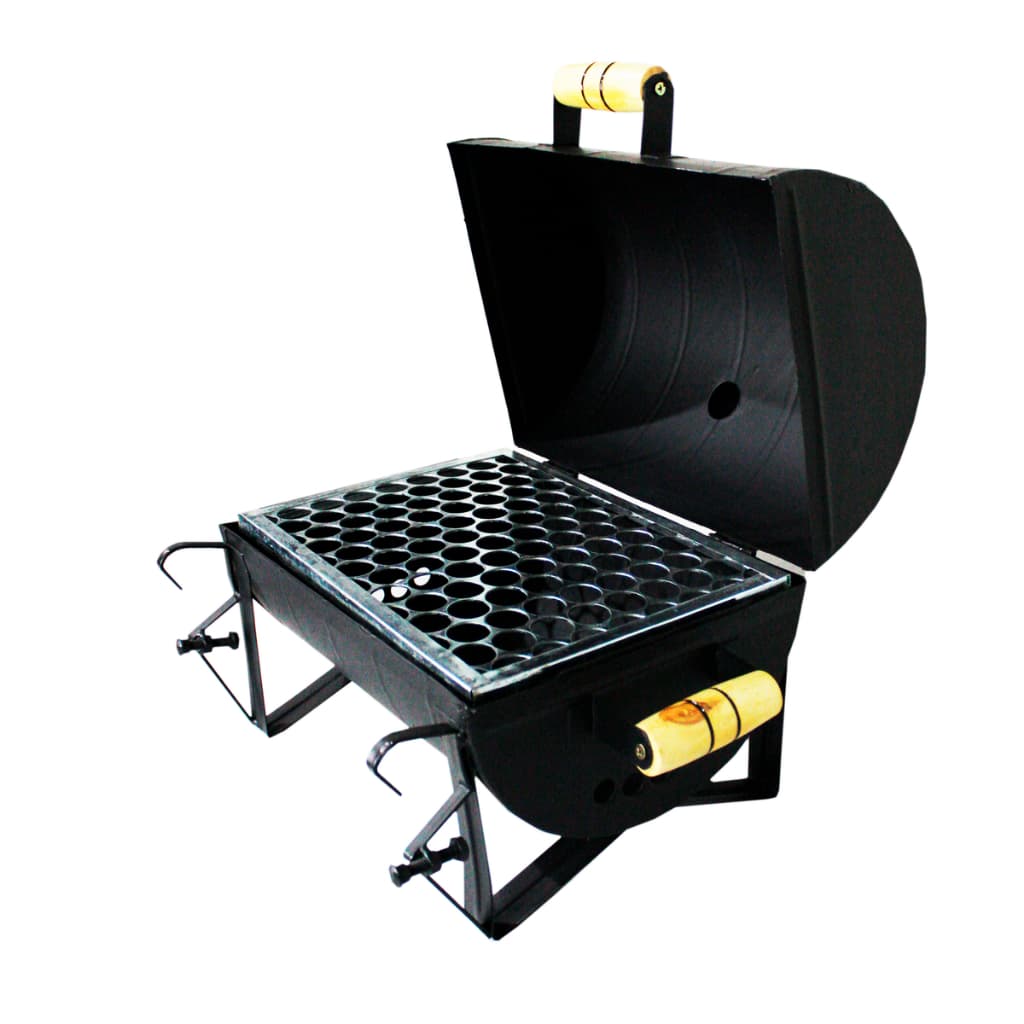 CHURRASQUEIRA BAFINHO 32x25 COM SUPORTE PARA BARCO COMPLETA