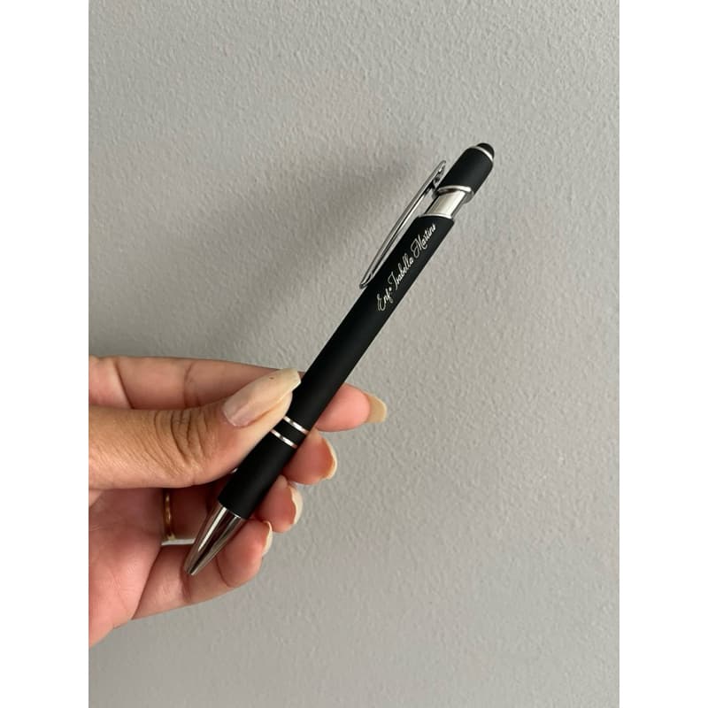 Caneta Touch Screen Personalizada Com Nome Gravado a Laser