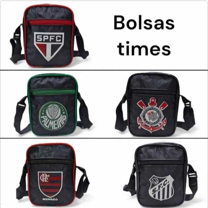 Bag bolsa shoulder transversal alça regulável unissex