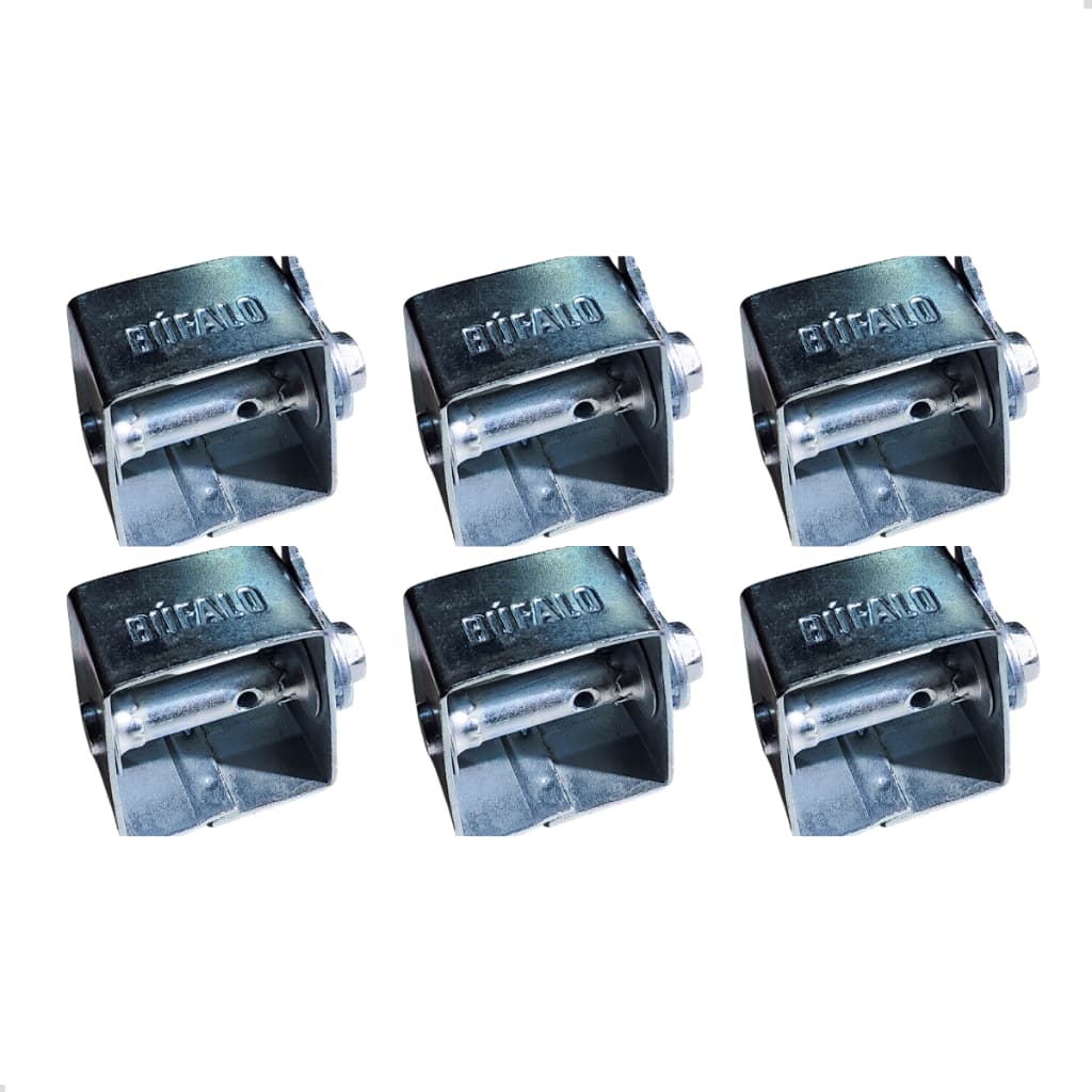 Kit 6 Catraca Esticador Bufalo Arame Liso Aço Esticar Cerca