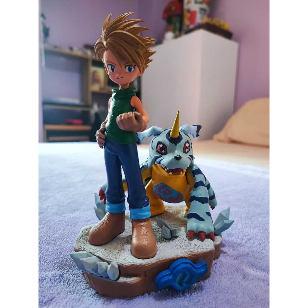 diorama digimon e digiescolhidos - impressão 3d - orçamento de outros no chat