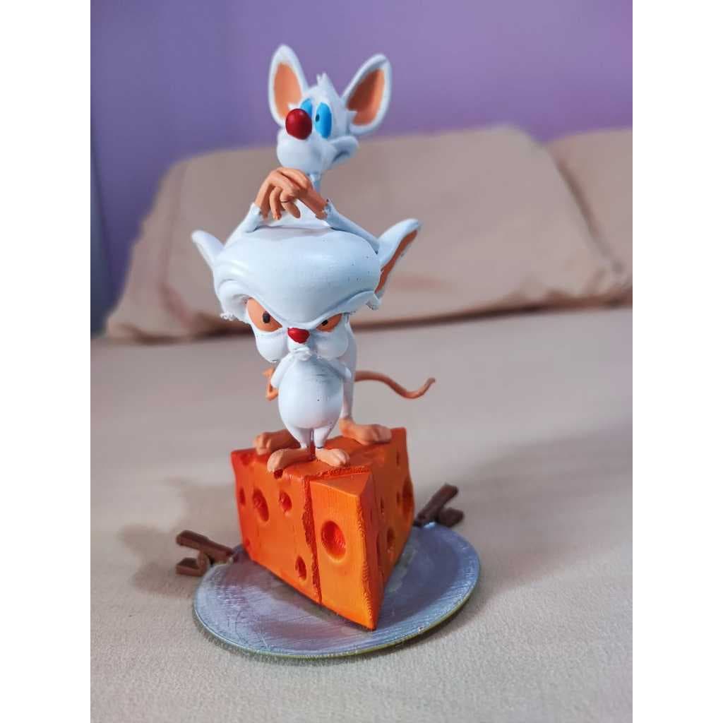 Pinky e o cerebro - Impressão 3d - Orçamento de outros produtos no chat