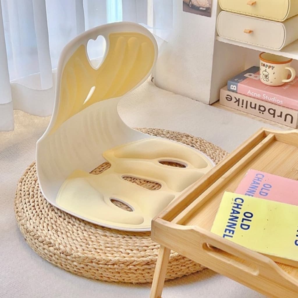 Assento Ergonômico Estofado Com Apoio Lombar