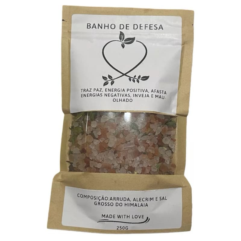 Limpeza Energetica de Ervas e Sal Grosso do Himalaia - Defesa Energética e Espiritual Completo