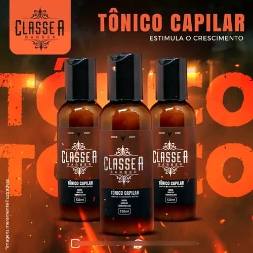 TÔNICO CAPILAR CLASSE A BARBER – FORTALEÇA, ESTIMULE E TRANSFORME SEUS FIOS