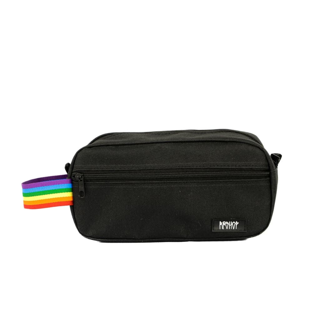 necessaire feminina masculina preta bolsa de mao necessaire de mao