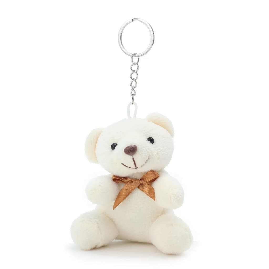 Chaveiro Urso De Pelúcia Decorativo Pingente Para Bolsas Presente Fofo Para Festas