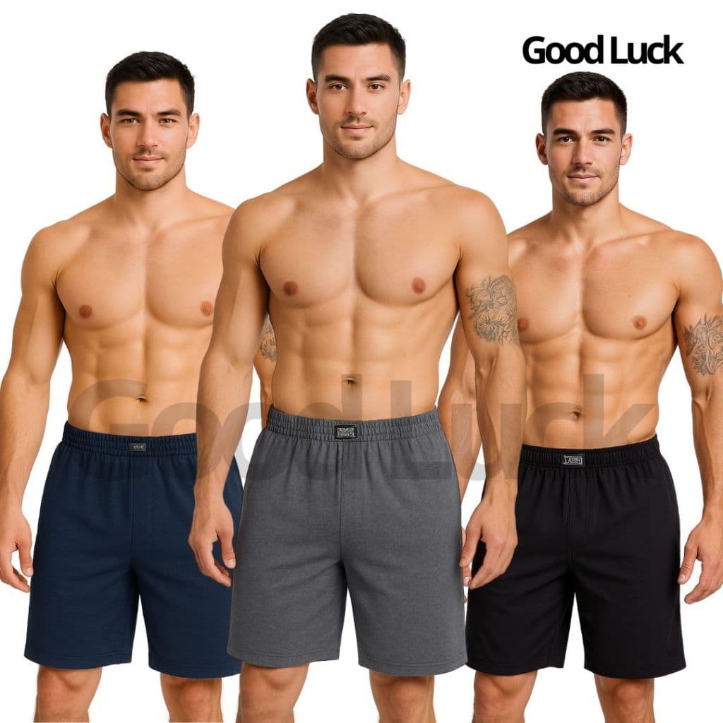 Kit 2 Pijamas Masculino Samba Canção 100% Algodão Confortavel  Short para Dormir/descansar/Lazer