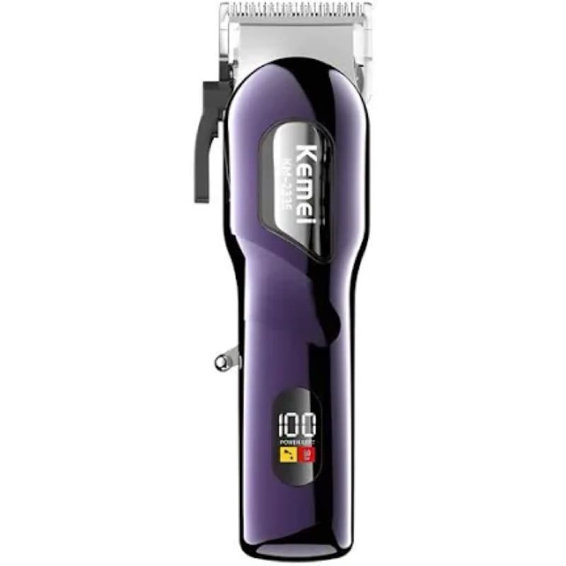 máquina de cortar cabelo profissional v5000 com visor digital