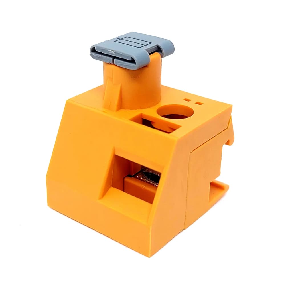 05 peças Bloco de Terminal Fusível para transformador 24A 800V 1 polo