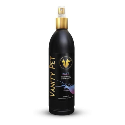 Perfume Colônia Vanity Pet Baby 500ml Para Cães e Gatos Banho e Tosa/Petshop