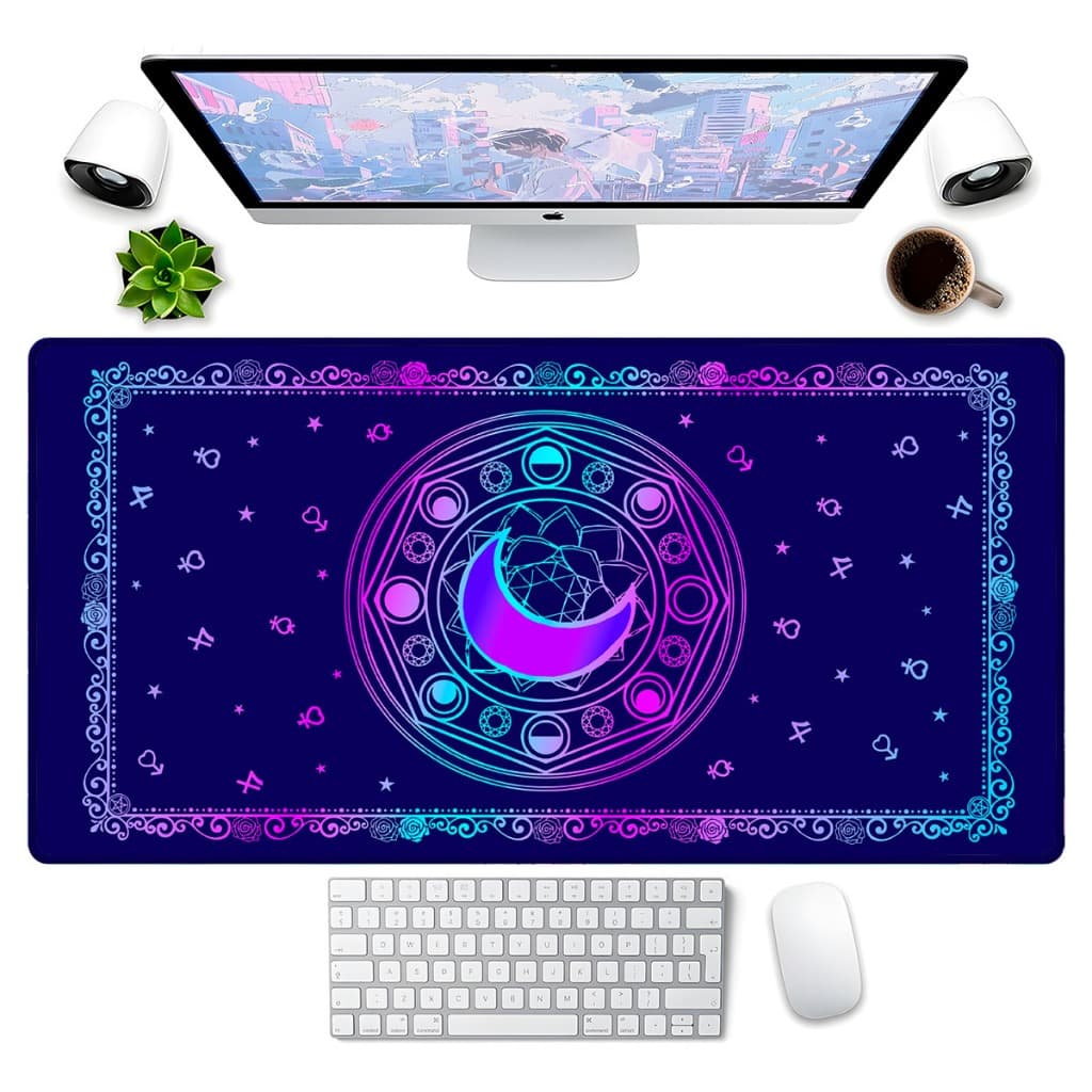 Mouse Pad Vários Tamanhos e Modelos Sakura P/ Desktop Borda Costurada