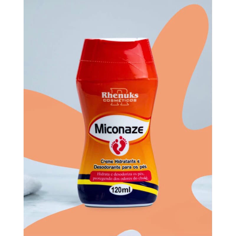 Kit 2 Cremes Miconaze 120ml - Rachaduras/Ressecamento