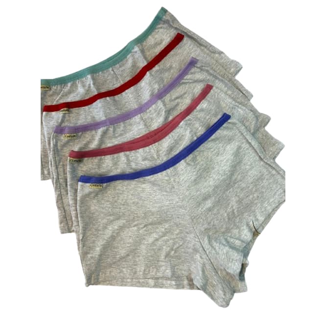 Kit Kalesson Algodão Shortinho Boxer Feminino Confortável Segurança Ideal Debaixo de Saia e Vestido