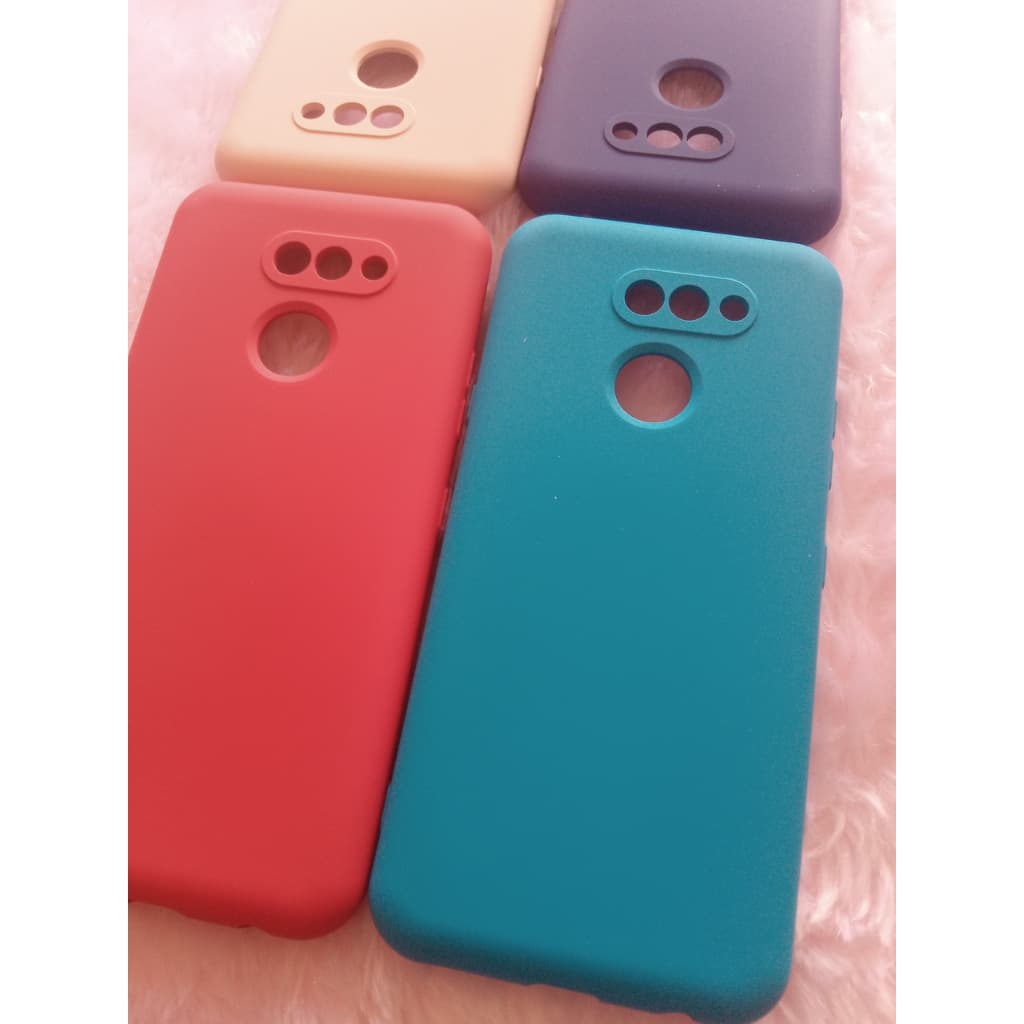 Capinha para Lg K40s Tela 6.1 + Película Vidro 3D - Capa Emborrachada Anti Impacto