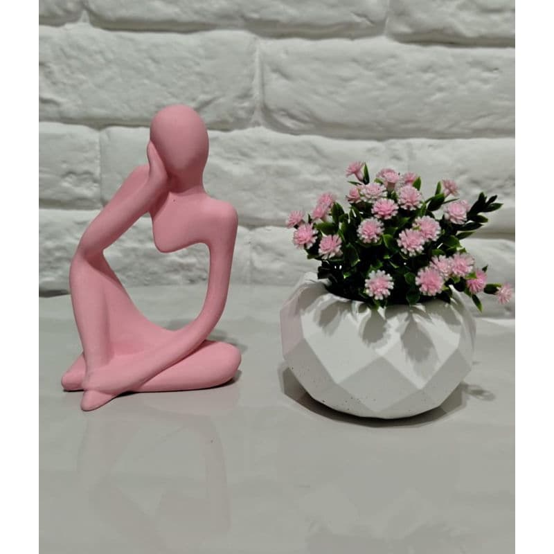 kit decorativo com planta artificial / casa / escritório/ sala