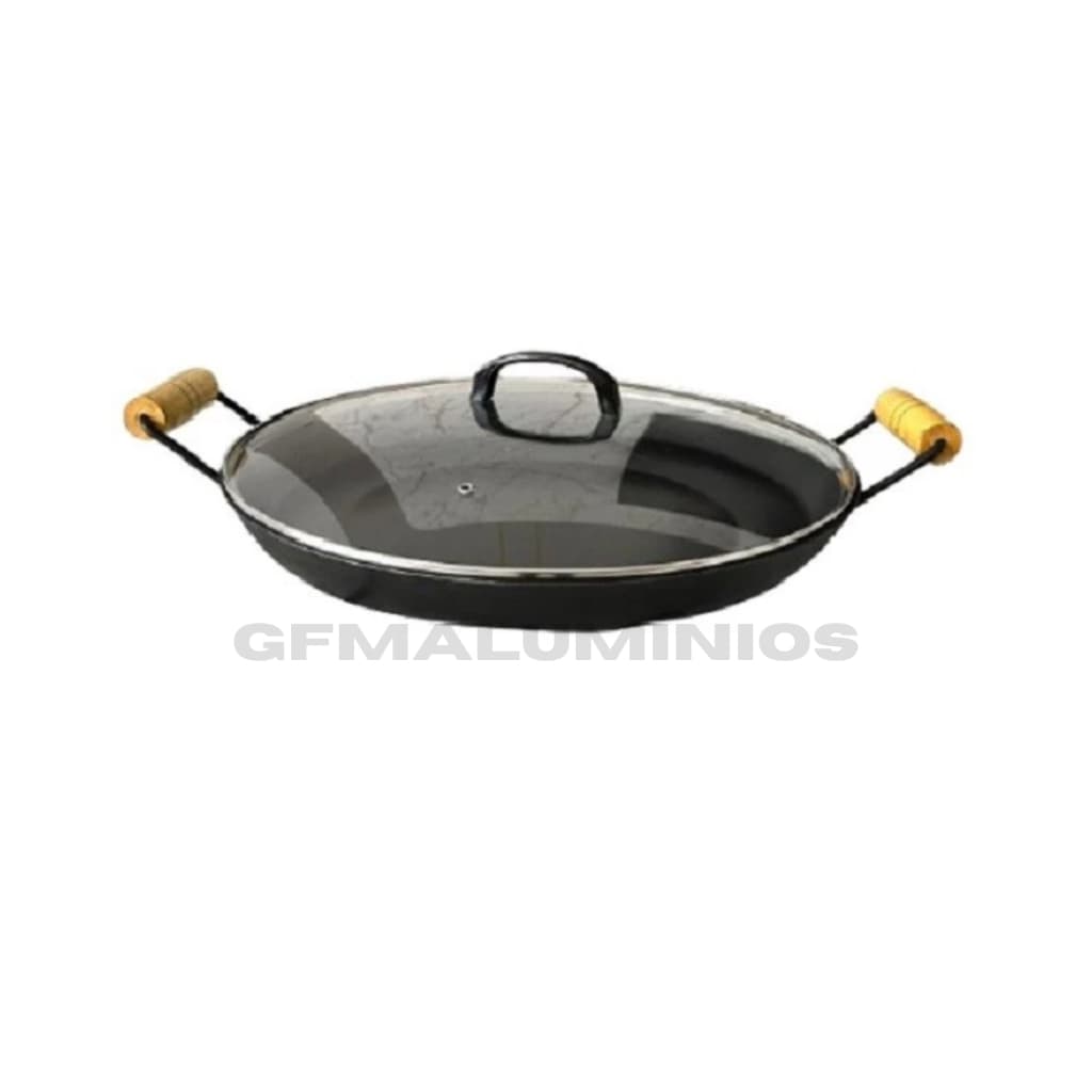 Disco Chapa Arado De Ferro 42 Cm C\tampa De Vidro