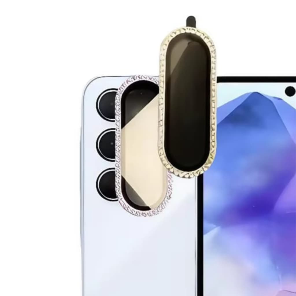 Protetor Lente  Strass Diamante Para Câmera Galaxy A56